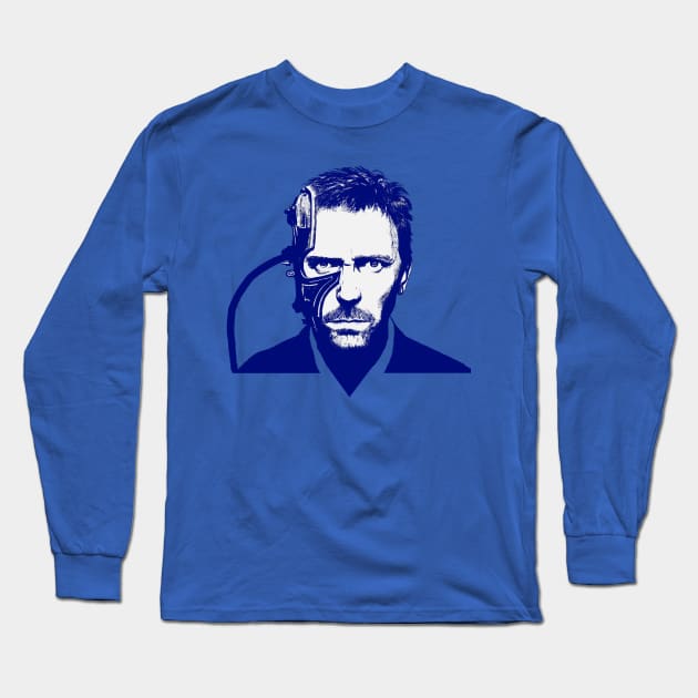 House Borg (blue) Long Sleeve T-Shirt by cfischer83